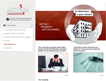 Tablet Screenshot of aktiva-inkasso.de